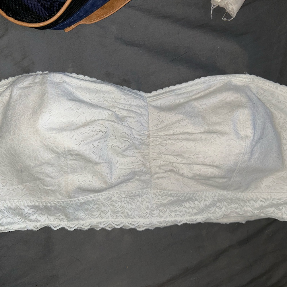 Torrid White Lace Bralette (3x)